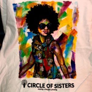 👄🌼🌹🌷SISTERS TEE SHIRT... CIRCLE OF SISTERS